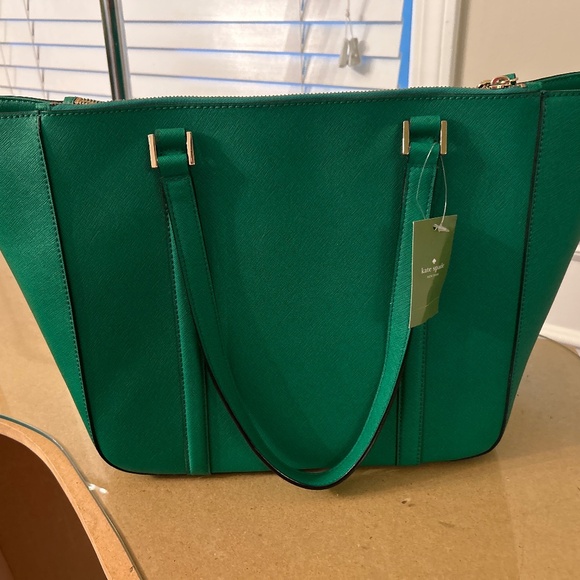 Kate Spade Newbury Lane Tote Briar Green - Picture 1 of 5